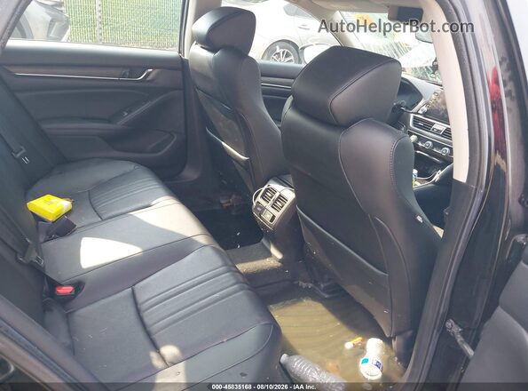 1HGCV2F99MA019437 2021 HONDA ACCORD Black Вид наклейки з VIN-кодом
