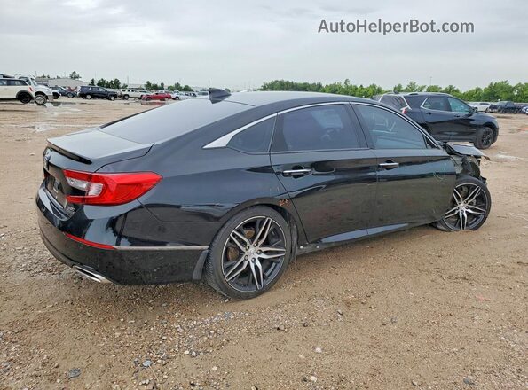 1HGCV2F99MA032401 2021 HONDA ACCORD Black Հետևի աջ