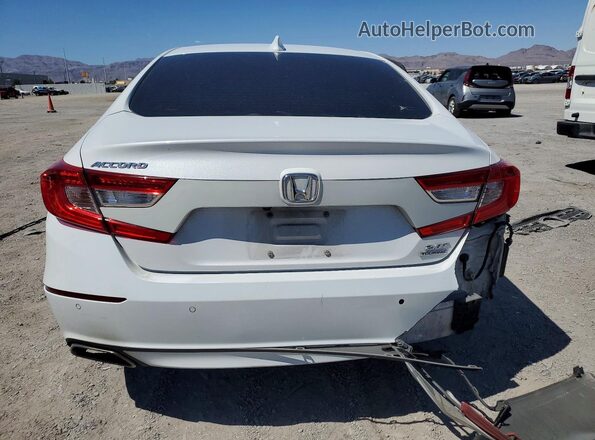 1HGCV2F9XLA005254 2020 HONDA ACCORD White უკანა ხედი