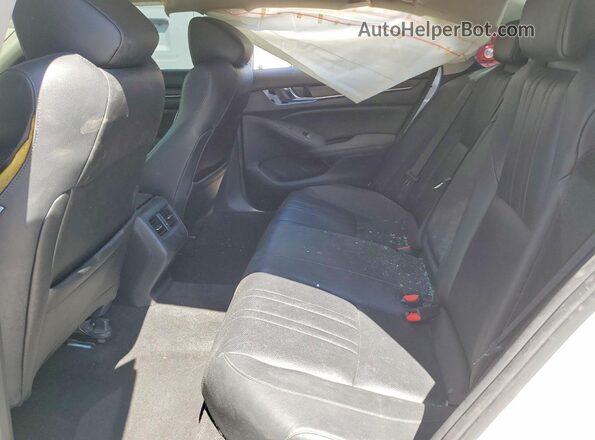 1HGCV2F9XLA005254 2020 HONDA ACCORD White უკანა სავარძლების ხედი