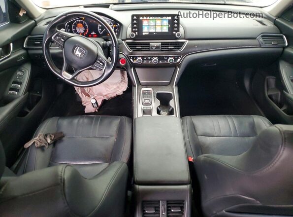 1HGCV2F9XLA005254 2020 HONDA ACCORD White წინა პანელის ხედი