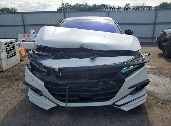 1HGCV2F9XMA012044 2021 HONDA ACCORD White Widok z przodu