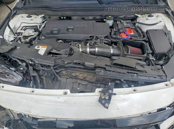 1HGCV2F9XMA012044 2021 HONDA ACCORD White Widok wnętrza z tyłu