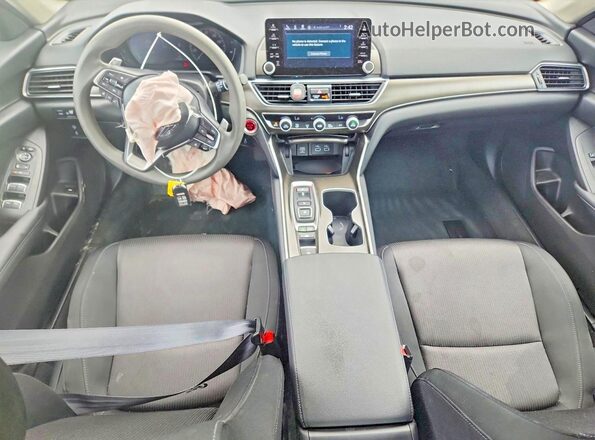 1HGCV3F10MA017494 2021 HONDA ACCORD White Vista del salpicadero