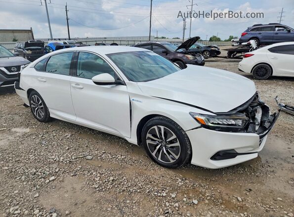 1HGCV3F10MA017494 2021 HONDA ACCORD White Delantero derecho