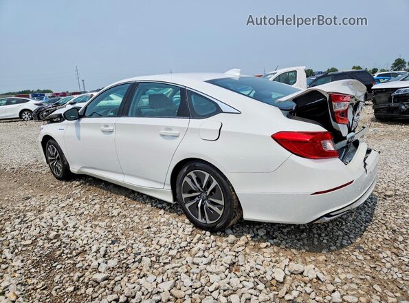 1HGCV3F10MA017494 2021 HONDA ACCORD White Trasero izquierdo