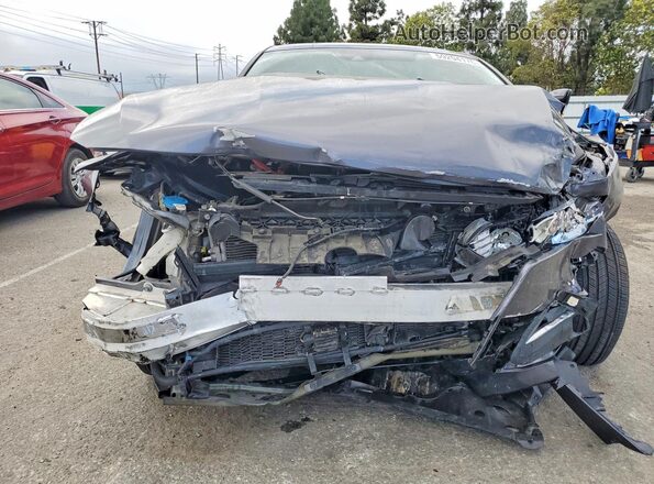 1HGCV3F12KA004436 2019 HONDA ACCORD Gray Вид спереду