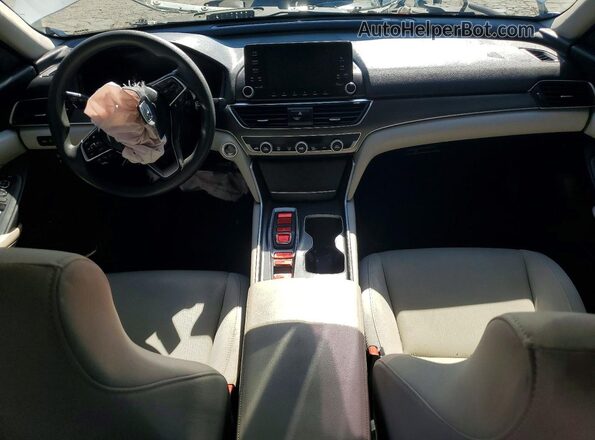 1HGCV3F12LA007502 2020 HONDA ACCORD White Вид панелі приладів