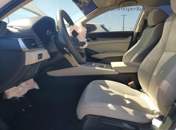 1HGCV3F12LA007502 2020 HONDA ACCORD White Вид салону спереду