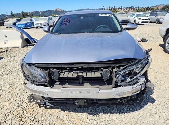 1HGCV3F12MA014774 2021 HONDA ACCORD Silver წინა ხედი