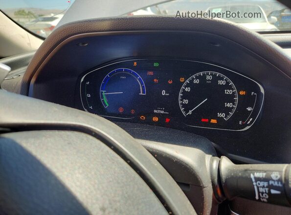 1HGCV3F12MA014774 2021 HONDA ACCORD Silver ხელსაწყოთა პანელის ხედი
