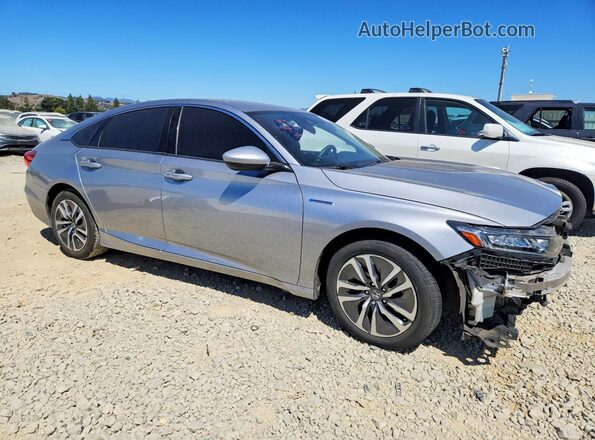 1HGCV3F12MA014774 2021 HONDA ACCORD Silver წინა მარჯვენა
