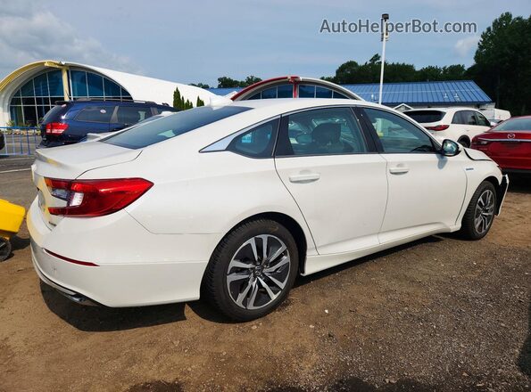 1HGCV3F13KA000394 2019 HONDA ACCORD White Задня права чверть