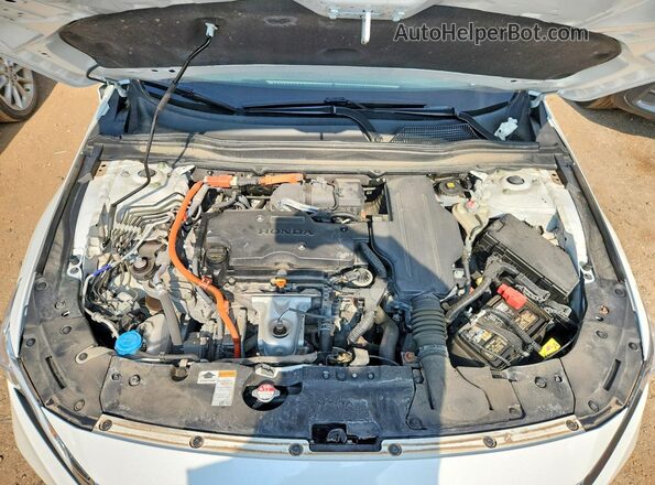 1HGCV3F14NA004247 2022 HONDA ACCORD White Widok wnętrza z tyłu