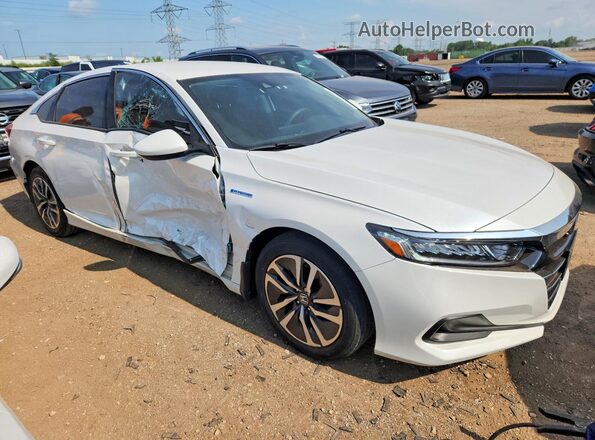 1HGCV3F14NA004247 2022 HONDA ACCORD White Przód prawy