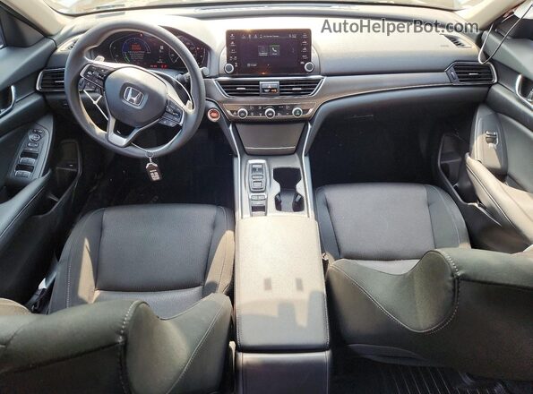 1HGCV3F14NA004247 2022 HONDA ACCORD White Widok deski rozdzielczej