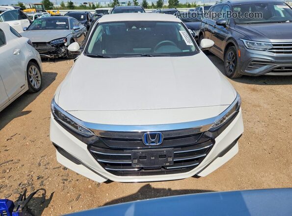 1HGCV3F14NA004247 2022 HONDA ACCORD White Widok z przodu
