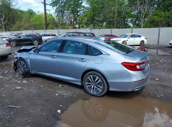 1HGCV3F15JA011105 2018 HONDA ACCORD Gray Հետևի ձախ