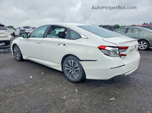 1HGCV3F16JA003983 2018 HONDA ACCORD White Trasero izquierdo