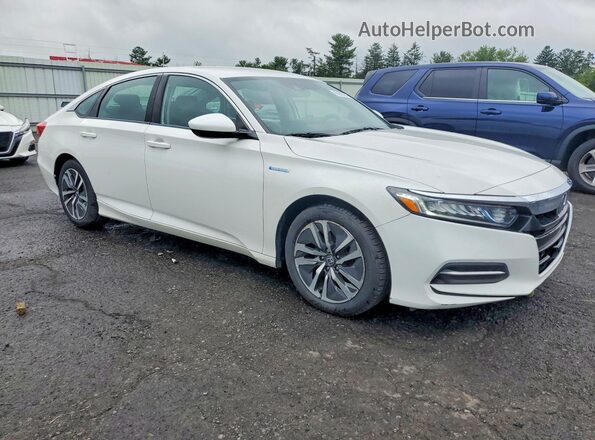 1HGCV3F16JA003983 2018 HONDA ACCORD White Delantero derecho