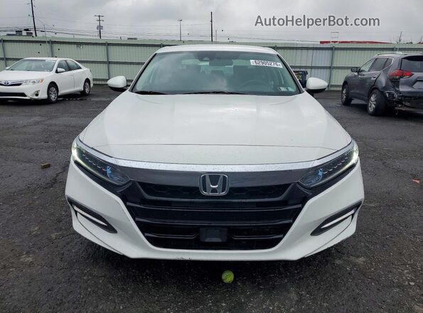 1HGCV3F16JA003983 2018 HONDA ACCORD White Vista frontal