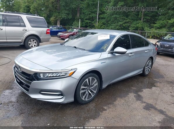 1HGCV3F17KA002195 2019 HONDA ACCORD Серебряный Передняя левая четверть