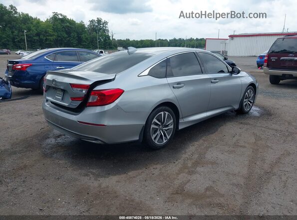 1HGCV3F17KA002195 2019 HONDA ACCORD Серебряный Задняя правая четверть