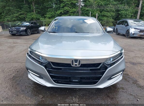 1HGCV3F17KA002195 2019 HONDA ACCORD Серебряный Вид щитка приборов
