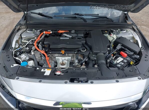 1HGCV3F17KA002195 2019 HONDA ACCORD Серебряный Вид сзади