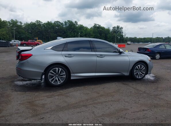 1HGCV3F17KA002195 2019 HONDA ACCORD Серебряный Вид задней части салона