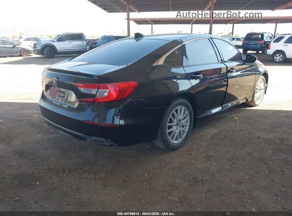 1HGCV3F17KA005372 2019 HONDA ACCORD Black Հետևի աջ