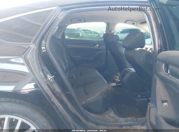 1HGCV3F17KA005372 2019 HONDA ACCORD Black VIN կոդի պիտակի տեսք