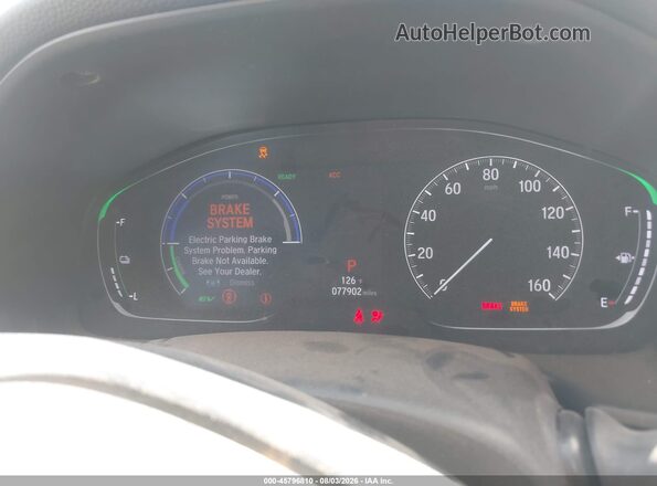1HGCV3F17KA005372 2019 HONDA ACCORD Black Հետևի նստատեղերի տեսք