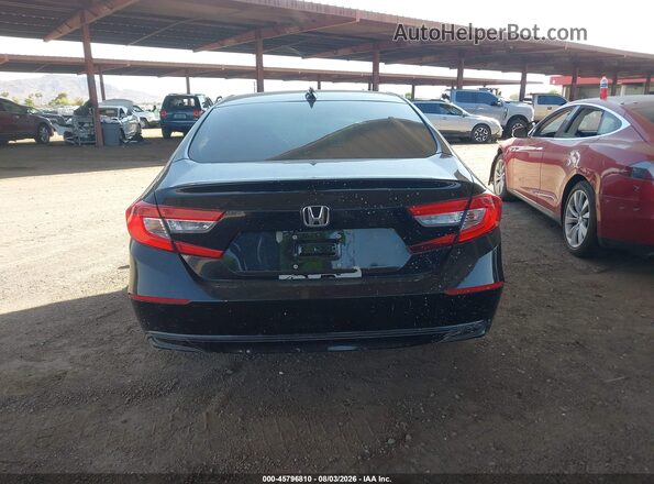 1HGCV3F17KA005372 2019 HONDA ACCORD Black 