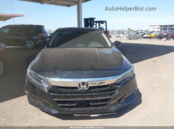 1HGCV3F17KA005372 2019 HONDA ACCORD Black Սարքավորումների վահանակի տեսք