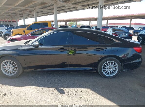 1HGCV3F17KA005372 2019 HONDA ACCORD Black Սալոնի 360 աստիճան տեսք