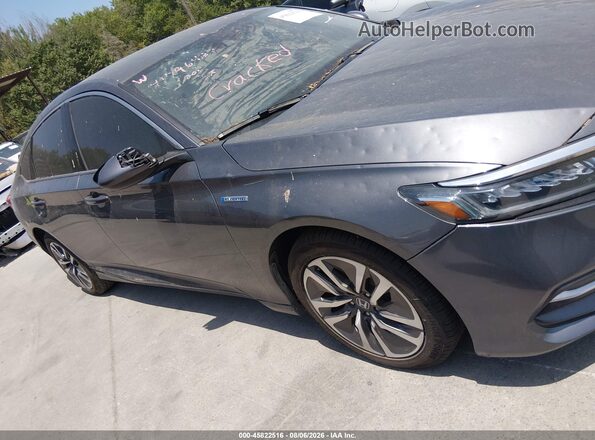 1HGCV3F17KA019711 2019 HONDA ACCORD Серый Вид щитка приборов