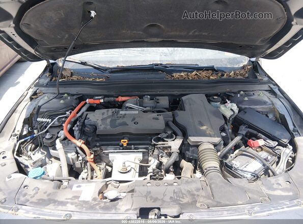 1HGCV3F17KA019711 2019 HONDA ACCORD Серый Вид сзади