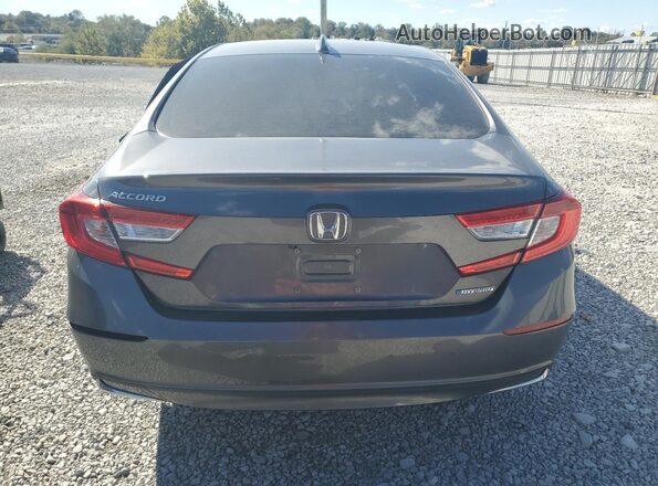 1HGCV3F17LA003364 2020 HONDA ACCORD Gray უკანა ხედი