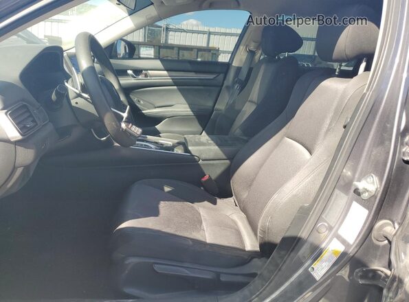 1HGCV3F17LA003364 2020 HONDA ACCORD Gray წინა სალონის ხედი