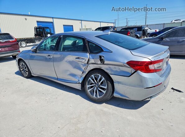 1HGCV3F17MA017802 2021 HONDA ACCORD Silver Trasero izquierdo