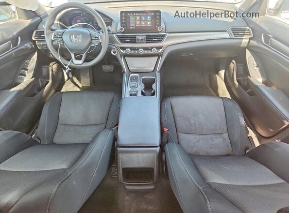 1HGCV3F17MA017802 2021 HONDA ACCORD Silver Vista del salpicadero