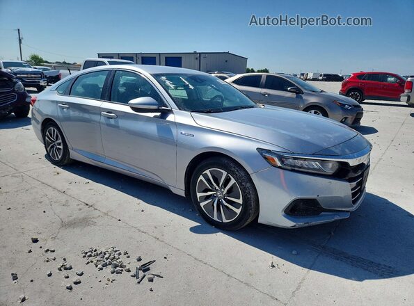 1HGCV3F17MA017802 2021 HONDA ACCORD Silver Delantero derecho