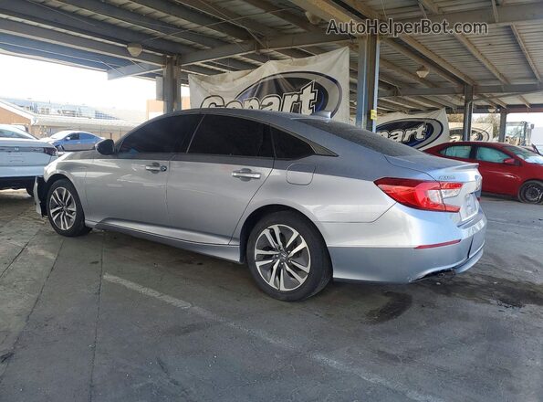 1HGCV3F18MA014746 2021 HONDA ACCORD Silver Հետևի ձախ