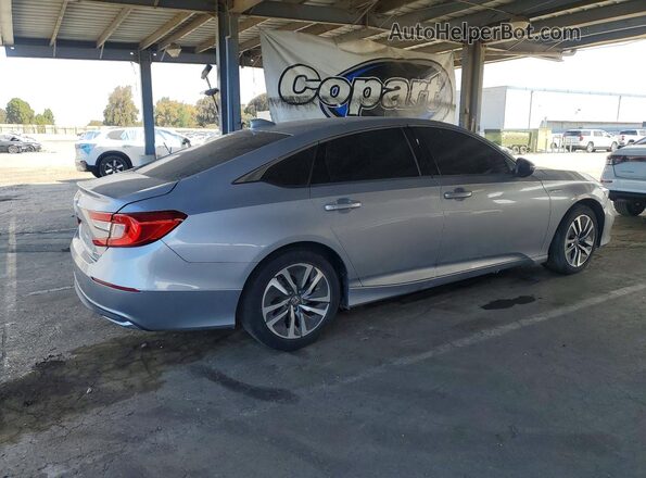1HGCV3F18MA014746 2021 HONDA ACCORD Silver Հետևի աջ