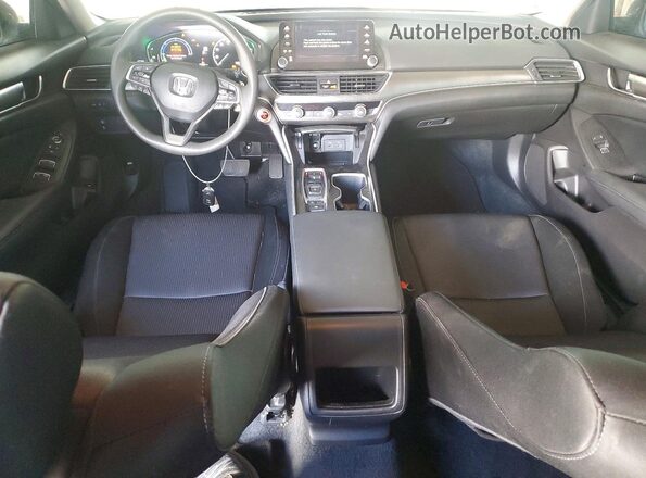 1HGCV3F18MA014746 2021 HONDA ACCORD Silver Առջևի վահանակի տեսք