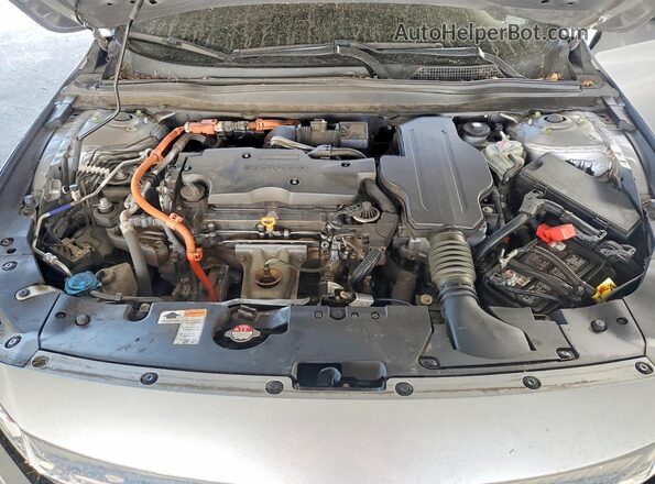 1HGCV3F18MA014746 2021 HONDA ACCORD Silver Սալոնի հետևի տեսք