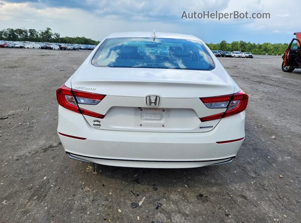 1HGCV3F19LA006296 2020 HONDA ACCORD White Հետևի տեսք