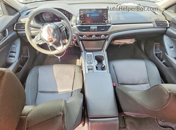 1HGCV3F19LA006296 2020 HONDA ACCORD White Առջևի վահանակի տեսք