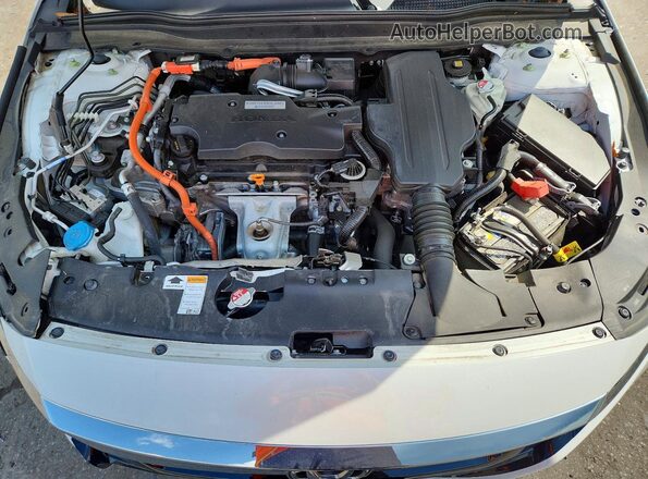 1HGCV3F19LA006296 2020 HONDA ACCORD White Սալոնի հետևի տեսք